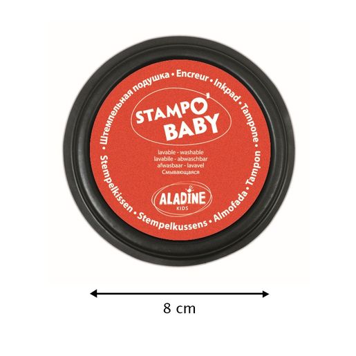 Razítkovací polštářky Aladine Stampo Baby - červená a sv. zelená