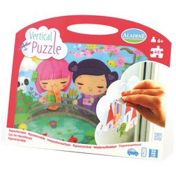 Vertikální okenní puzzle Aladine, 48 dílků - Japonsko