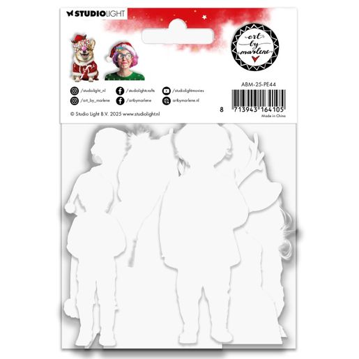 Papírové výseky Studio Light "25", 32 ks - Vánoční večírek