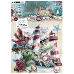 Papírové výseky Studio Light "Tide of Hope", 35 ks