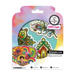 Cling razítka Studio Light "25“, 3 ks - Ornamenty