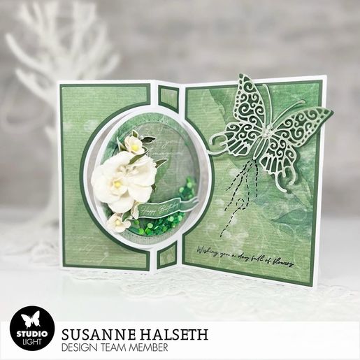 Scrapbookový blok Studio Light "Nature Lover“, 30,5x30,5 cm, 24 l.