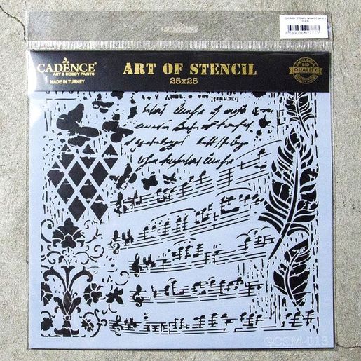 Šablona Cadence, Ornamenty 3 - VYBERTE VELIKOST