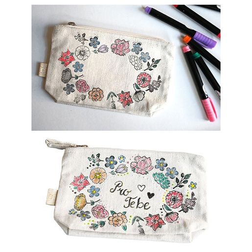 Fixy na textil Aladine Izink Textile - 12 barev