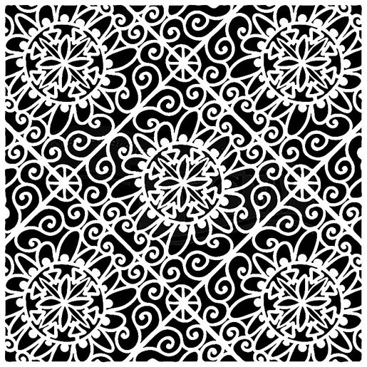 Šablona TCW - Lacy Tiles - VYBERTE VELIKOST