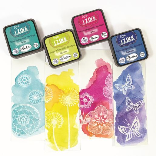 Razítkovací polštářek Aladine Izink Dye - océan, tyrkysový