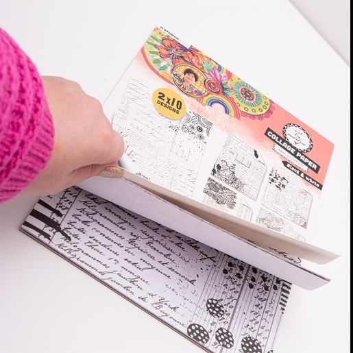 Blok podkladových papírů Studio Light "25", A4, 20 l. - Černobílé listiny