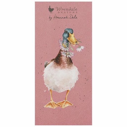 Nákupní seznam s magnetem Wrendale Designs "Not a Daisy Goes By" - Kachna