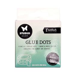 Gelové lepicí tečky Studio Light, 8 mm - 200 ks