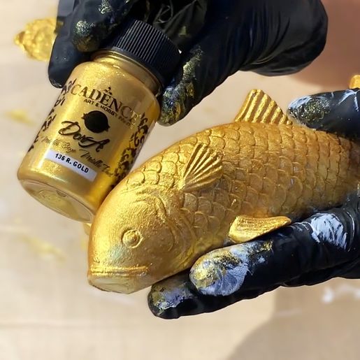 Metalická akrylová barva Cadence Dora Metallic, 50 ml - VYBERTE ODSTÍN