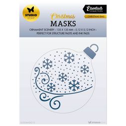 Šablona Studio Light, 13,5x13,5 cm - Zasněžená ozdoba