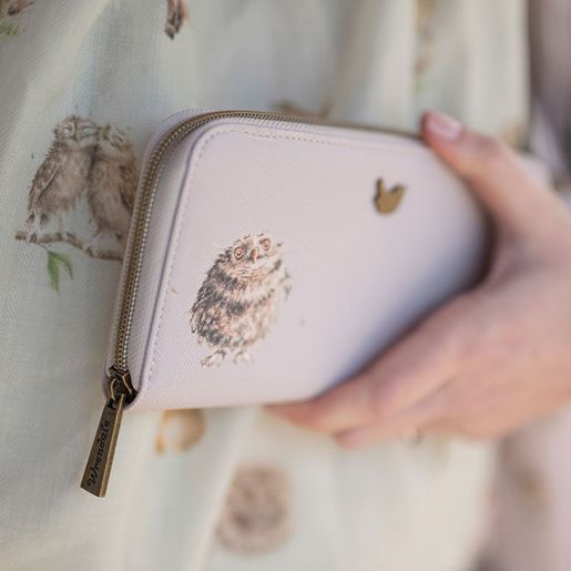 Peněženka Wrendale Designs "Woodlanders", velká - Sova