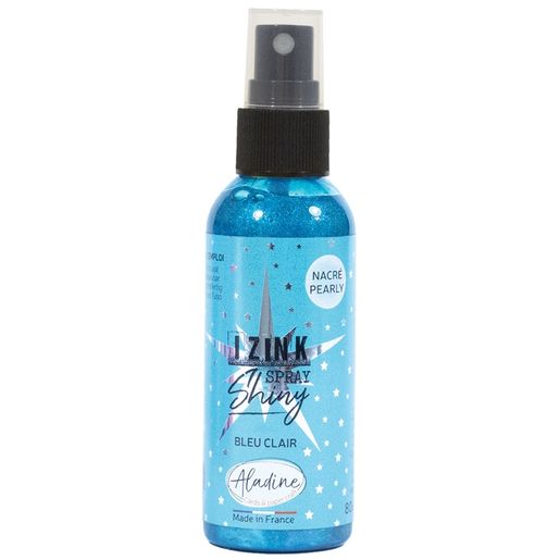 Perleťový inkoust ve spreji Aladine Izink Shiny, 80 ml - VYBERTE ODSTÍN