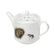 Porcelánová konvice na čaj Wrendale Designs "Hedgehog & Mouse", 0,6 l - Ježek a myška