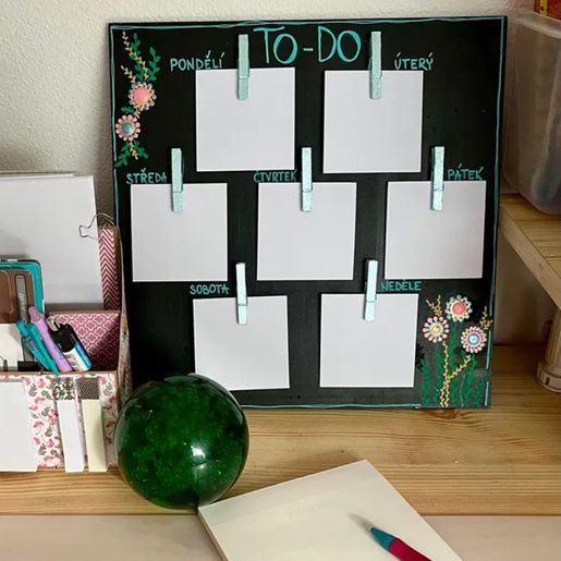 Dřevěný výřez k dekoraci Gomille, 30x30 cm - Čtverec, velký