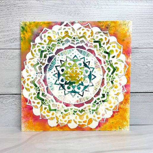 Šablona TCW - Fancy Mandala - VYBERTE VELIKOST