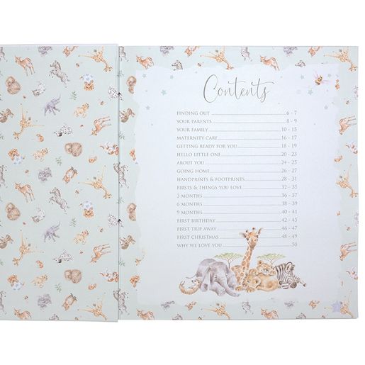 Album pro miminko Wrendale Designs "Little Forest" - Lesní zvířátka