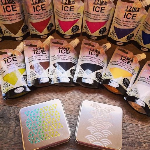 Efektová barva Aladine Izink Ice, 80 ml - VYBERTE ODSTÍN