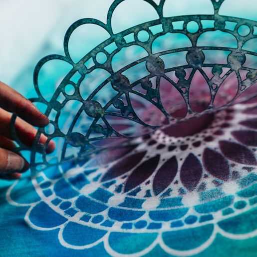 Šablona TCW - Scalloped Mandala - VYBERTE VELIKOST