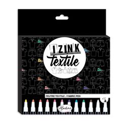 Fixy na textil Aladine Izink Textile - 12 barev