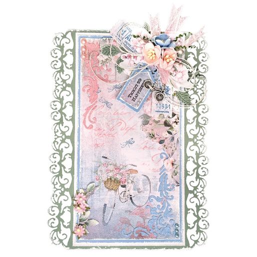 Organzová stuha Studio Light "Romantic Moments", 4 ks