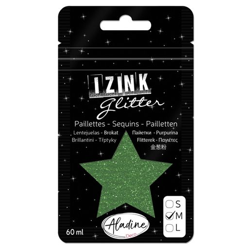 Třpytky Aladine Izink Glitter, 60 ml, vel. M - VYBERTE ODSTÍN