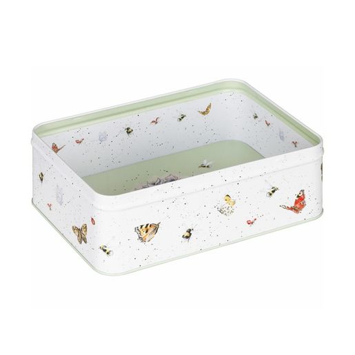 Obdélníková plechová dóza Wrendale Designs "The Country Set" - Včelka