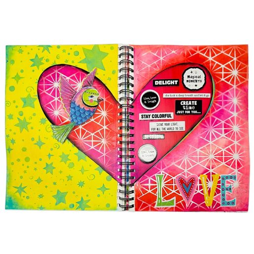 Skicák Studio Light "25", A4, 30 l. - Květinový