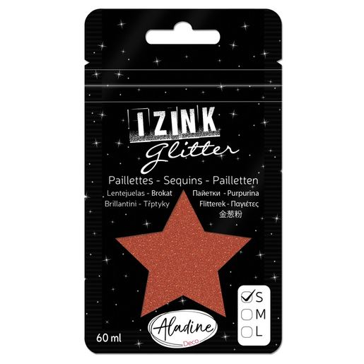 Třpytky Aladine Izink Glitter, 60 ml, vel. S - VYBERTE ODSTÍN