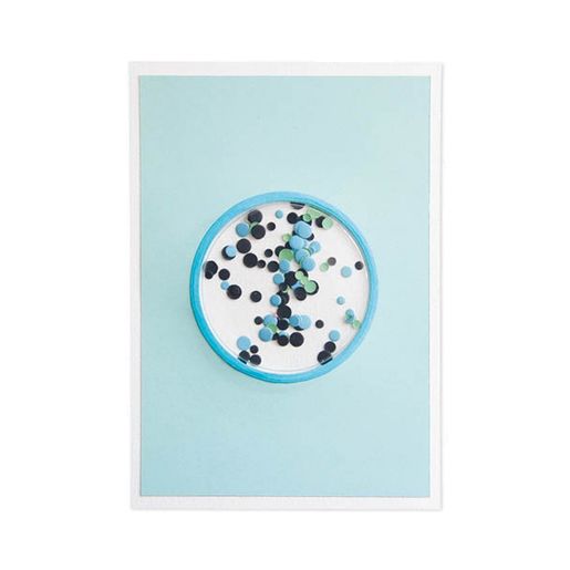 Plastová krytka na výrobu chrastidla Studio Light, 5,5 cm, 10 ks - Kruh, malý