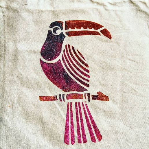 Šablona Aladine, 28x28 cm - Tukan