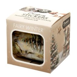 Průhledné samolepky Studio Light "Fairy Christmas" - Vílí vesnička