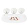 Porcelánové misky a podnos Wrendale Designs - Morčata