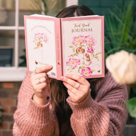 Motivační zápisník Wrendale Designs "Little Whispers" - Myšky