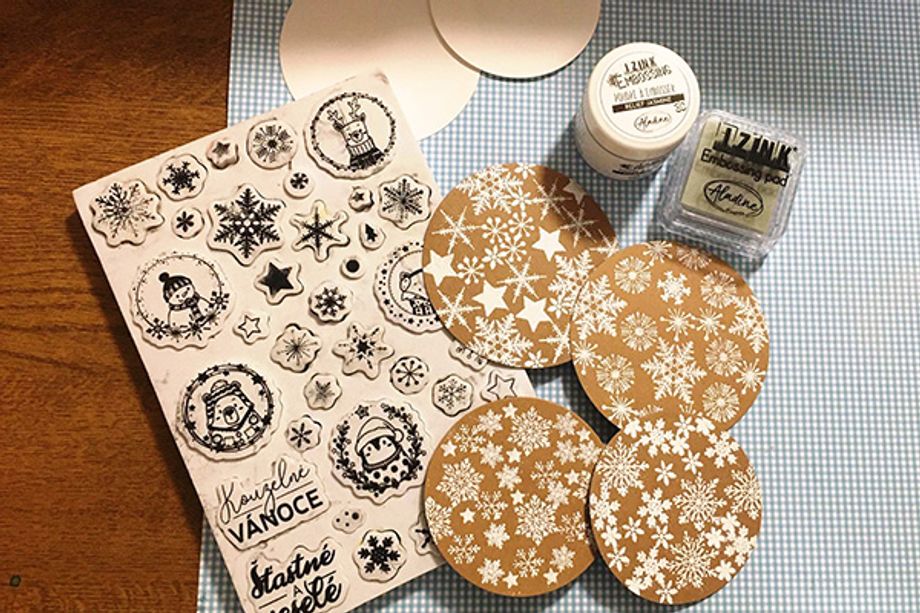 Kulaté visačky na dárky