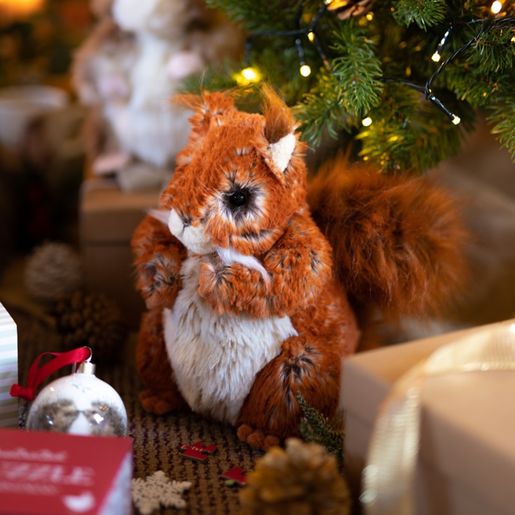 Plyšová hračka Wrendale Designs "Squirrel Fern", velká - Veverka