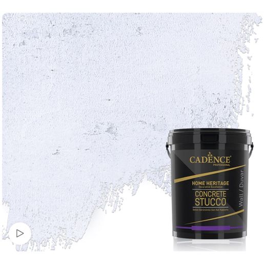 Betonový štuk Cadence Concrete Stucco, 250 ml - jemný, bílý