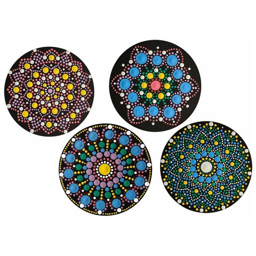 Dřevěný výřez k dekoraci Gomille, 30 cm - Kruh, velký