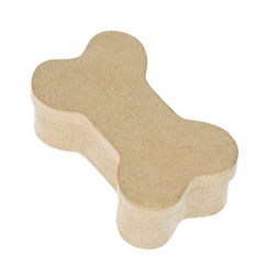 Krabička k dotvoření PappArt - Kost, malá