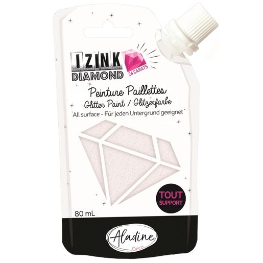 Diamantová barva Aladine IZINK DIAMOND 24 CARATS, 80 ml - perleťová