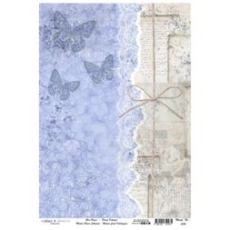 Rýžový papír Cadence - Motýlí dopisy - VYBERTE VELIKOST
