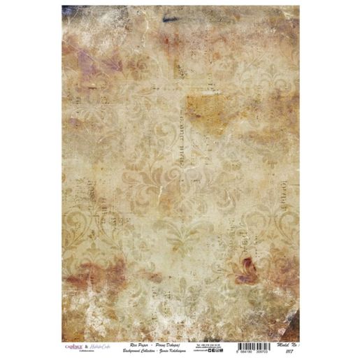 Rýžový papír Cadence - Vintage ornamenty - VYBERTE VELIKOST