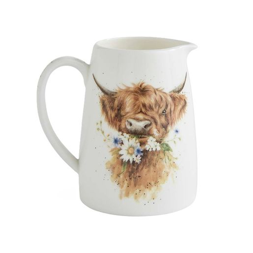 Porcelánový džbánek Wrendale Designs "Daisy Coo", 125 ml - Kráva