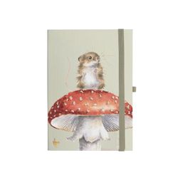 Luxusní zápisník Wrendale Designs "He's a Fun-Gi", A5, 100 l., linkovaný - Myška