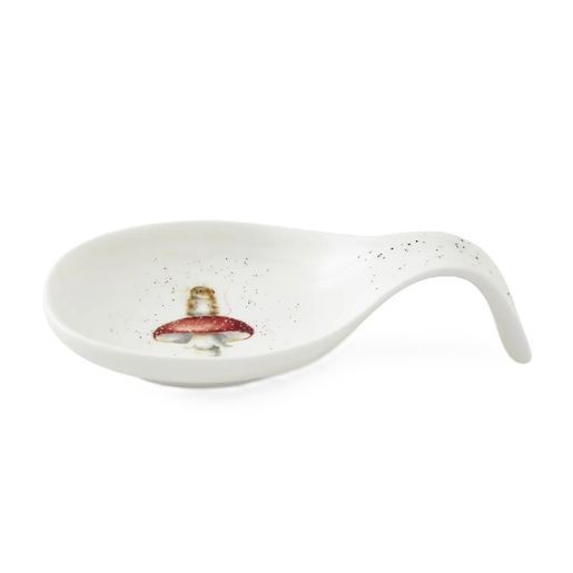 Porcelánová odkládací lžíce na vařečku Wrendale Designs "He