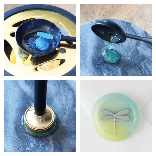 Průsvitný pečetní vosk granulovaný Aladine - zářivé barvy