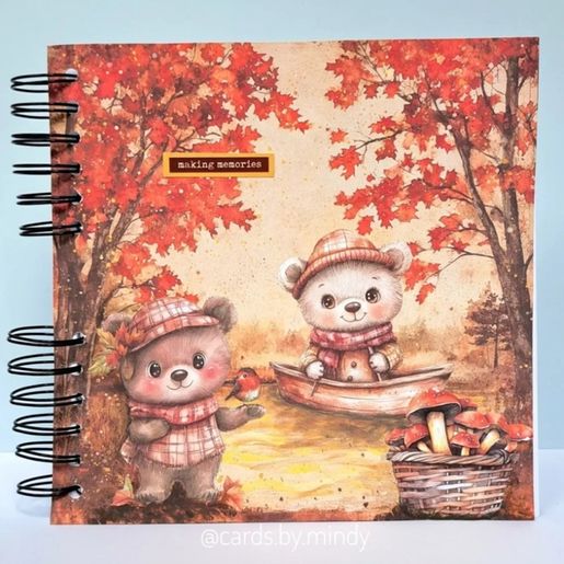 Papírové výseky Studio Light, 18 ks - Podzimní zvířátka