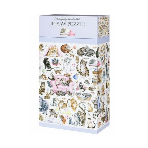 Puzzle Wrendale Designs "Feline Friends", 1000 dílků - Kočky
