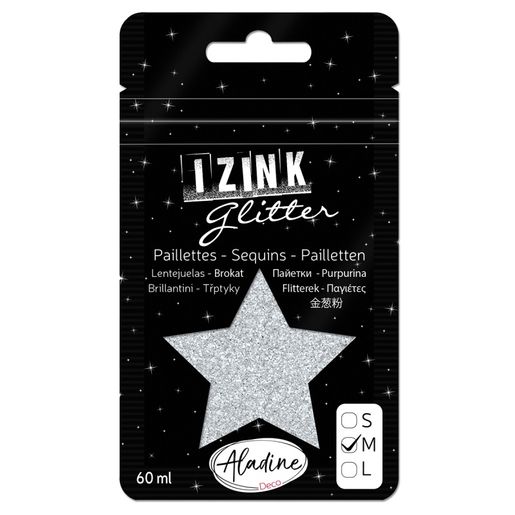 Třpytky Aladine Izink Glitter, 60 ml, vel. M - VYBERTE ODSTÍN