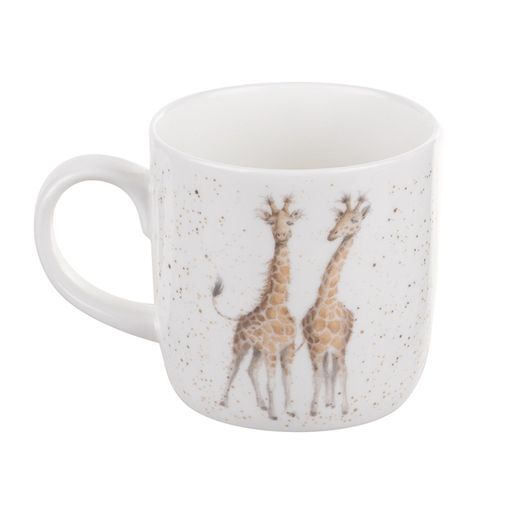 Porcelánový hrnek Wrendale Designs "First Kiss", 0,31 l - Žirafy